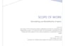 prepare a professional scope of work sow  scope statement